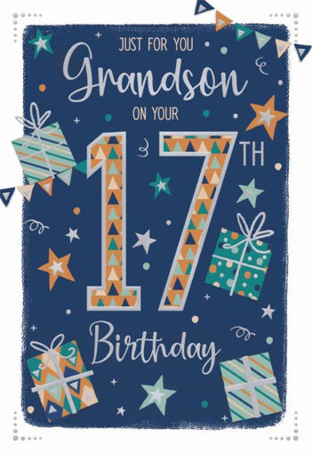 Picture of JUST FOR YOU GRANDSON ON YOUR 17TH BIRTHDAY